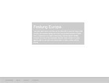 Tablet Screenshot of festungeuropagame.com
